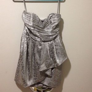 Silver H&M cocktail dress